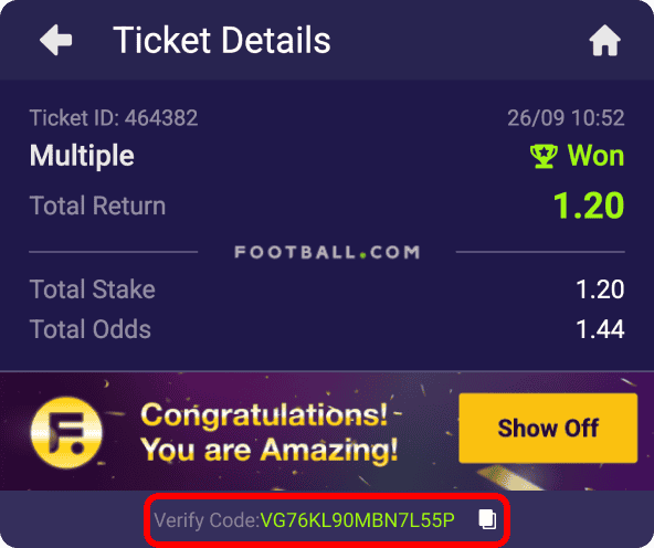 verify bet tip