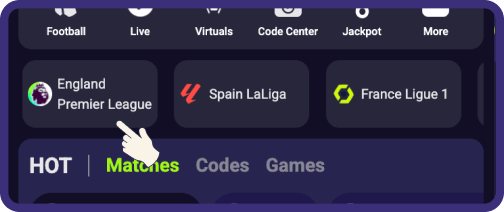 A picture shows the entry of the League Hub