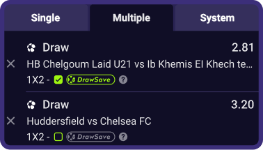 A picture shows that you can individually set 2UP options or switch back to the regular market in the Betslip